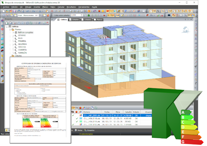 Certificación energética con TeKton3D TK-CEEP